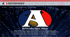 Desktop Screenshot of afinidades.com.br