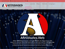 Tablet Screenshot of afinidades.com.br